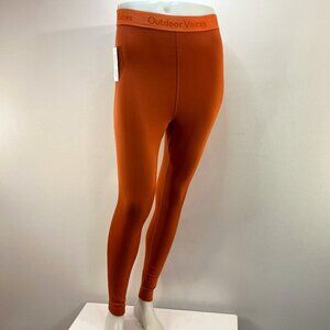 Outdoor Voices Women's Russet Smooth 7/8 Legging - Size Small - NWT